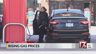 Gas prices up 17 cents in one week in North Carolina, drivers frustrated by increase