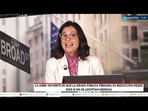La deuda p&uacute;blica frenar&aacute; su reducci&oacute;n desde 2025 si no se adoptan medidas, advierte la AIReF