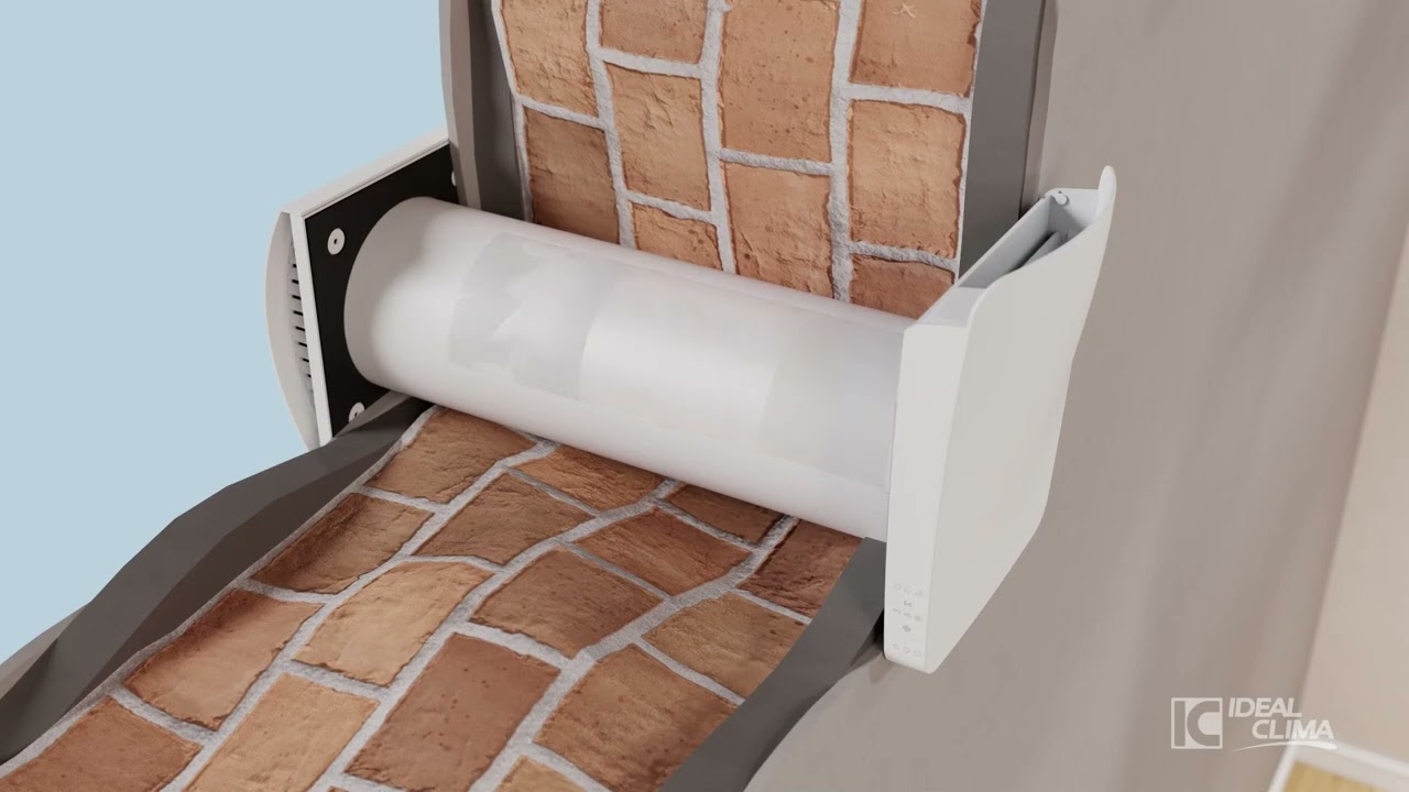 Ventilatore Estrattore Ideal Clima Kers 50 - Per Bagno, Con Telecomando, 2 Velocit&agrave;, Ventilazione Meccanica Controllata