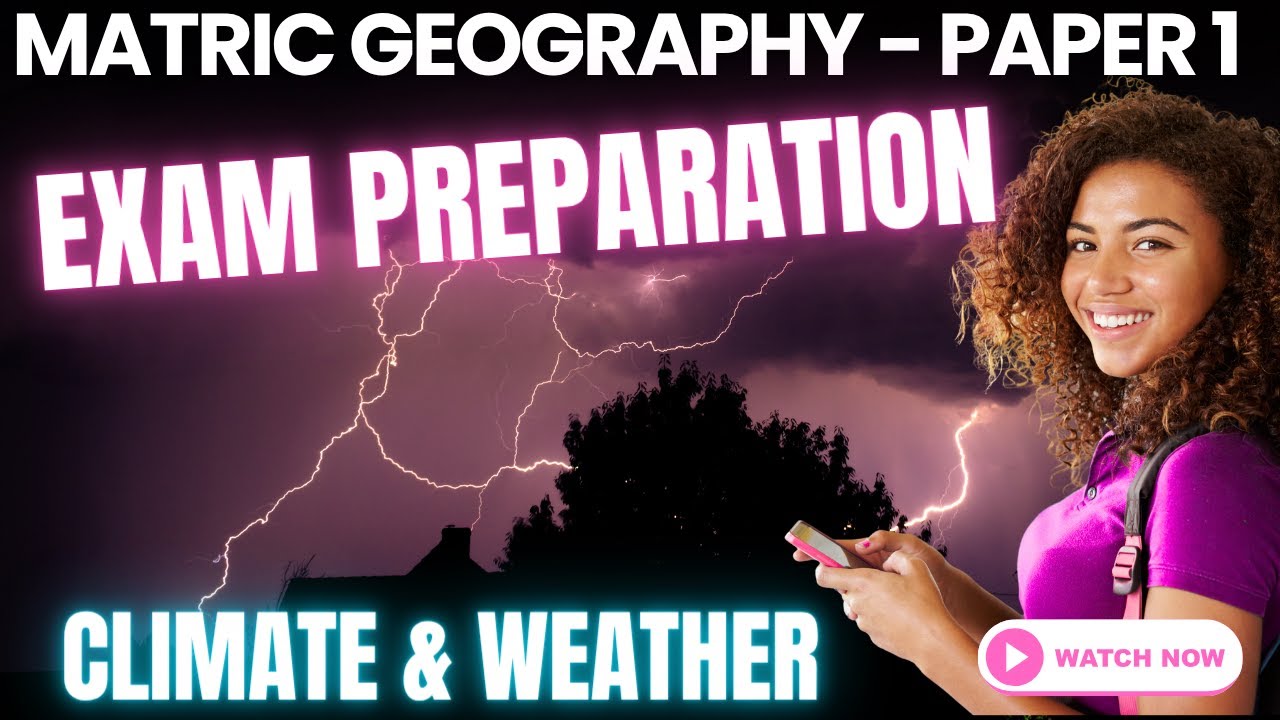 Geography Grade 12 | Paper 1 | Climate & Weather Mid latitude Cyclones | Exam Revision (CAPS NSC)