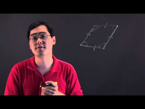 Video: Sind alle Rhombus-Parallelogramme?