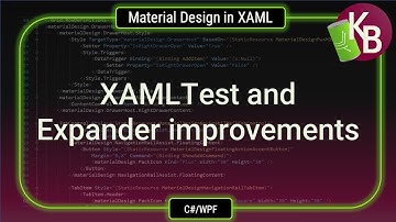 C#/WPF - XAMLTest and Expander improvement