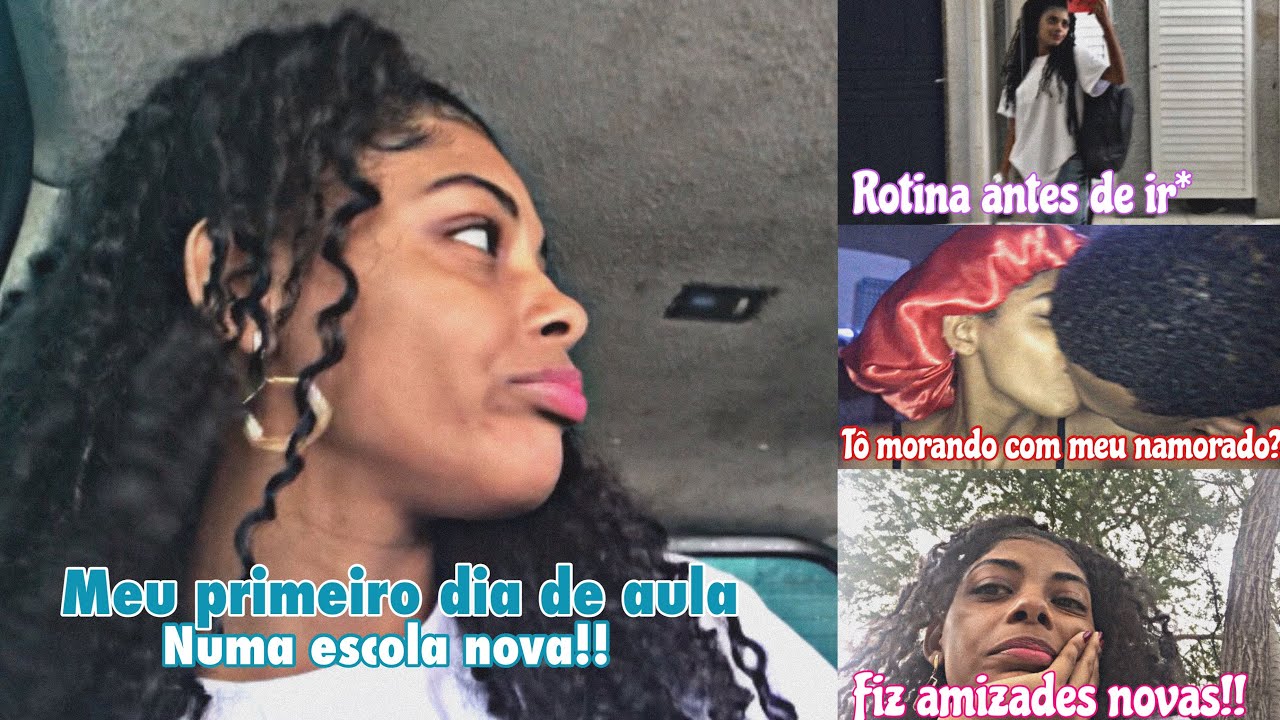 VLOG - Meu primeiro dia de aula na escola nova 🎒 - YouTube