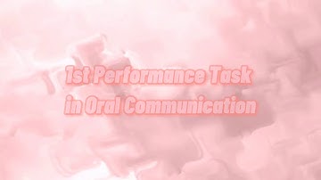 1st Performance Task in Oral Communication | Speech Context By : Rhiann Cequiña Caminse