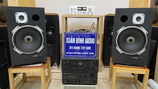 Tét Bộ Âm Thanh Hơn 10 Tỏi Hay Mà Rẻ Là Có Thật, Amply Sansui D-707, Loa Pioneer Cs-516 Bãi Nhật.