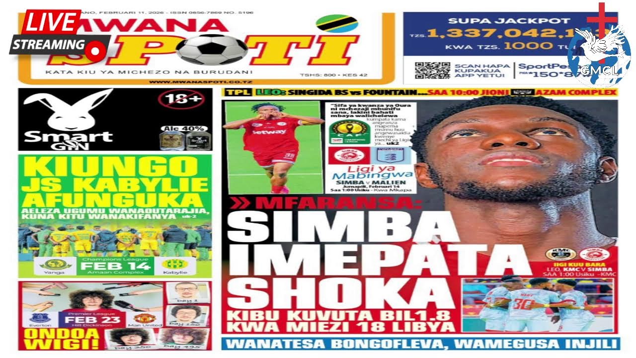 Live February 11 PERU ZA MAGAZETI 