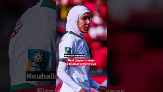 Nouhaila Benzina made history becoming the first player to wear a hijab at a World Cup  morocco