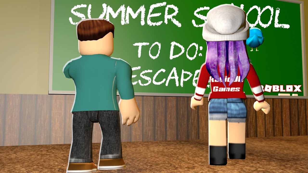 Escaping Summer School In Roblox W Radiojh Games Youtube - escape the crazy funhouse obby in roblox microguardian youtube