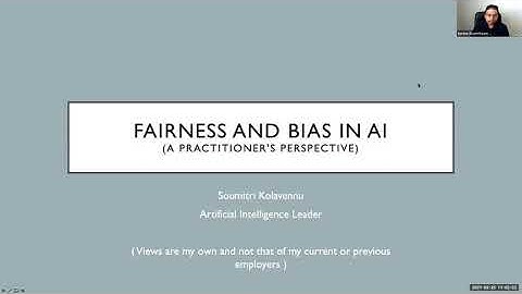Bias/Fairness in AI - Tina Nguyen and Soumitri Kolavennu