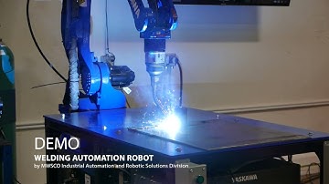 Quick Demo of Yaskawa Welding Robot