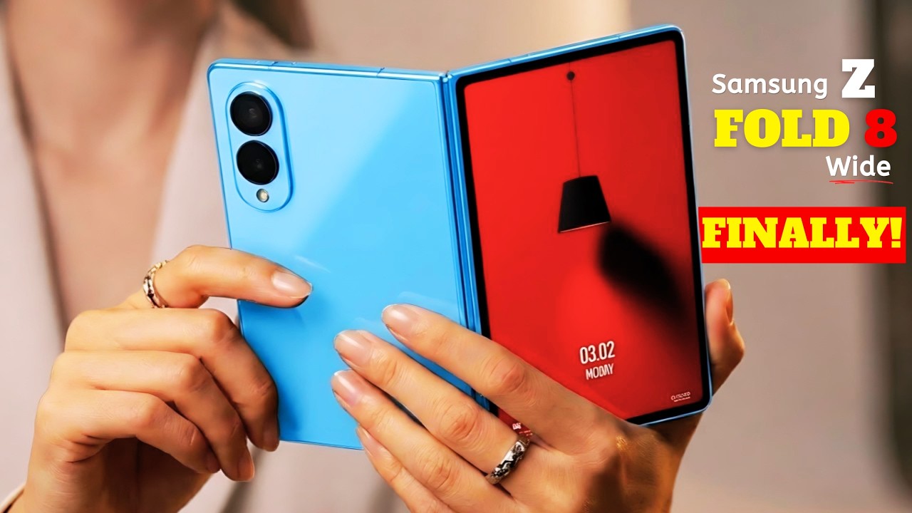 ギヤラクシーzシリーズフオルドタイプ Samsung Galaxy Z WIDE Fold FIRST LOOK | FINALLY Fixed Foldables
