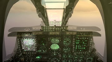 DCS:World A-10C Short Trip with ILS Landing (Heavy Crosswind) in Batumi