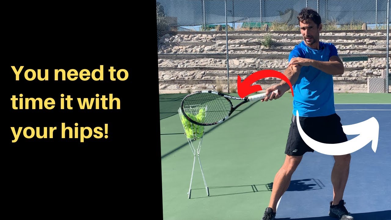 Understand the forehand wrist lag for power & control