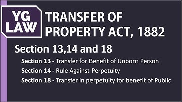 Transfer for Benefit of Unborn and Rule Against Perpetuity - YG Law