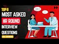 HR ROUND Interview Questions &amp; ANSWERS! | Pass HR Round Job Interview! | Real Experience 2025 #hr