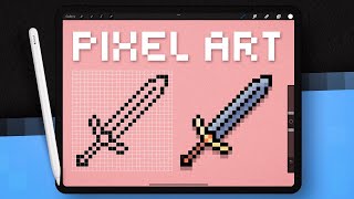 Make PIXEL ART in Procreate [Beginner Guide] screenshot 3