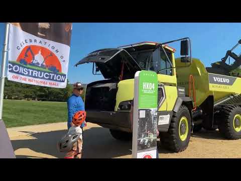 The Electric machine range at AEM's Celebration of Construction on the Mall, Washington DC, US