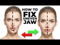 Fix Your Uneven Jaw With This 1 Simple Exercise (face asymmetry)