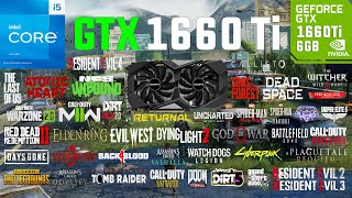 GTX 1660 Ti Test in 50 Games in Early 2023