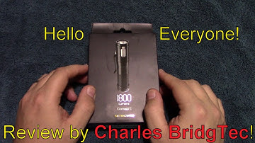 Nitecore Concept 1 Flashlight Review!