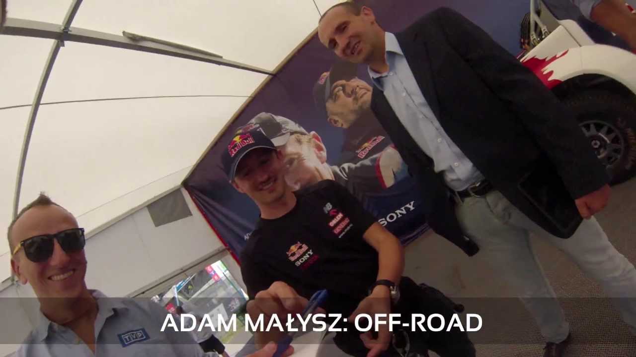 ⁣Red Bull Kart Fight - Zbieramy Autografy: Przygoński, Małysz, Kościuszko (Kraków 2013)