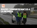Madre camina de Ancud a La Moneda para pedir ayuda para su hijo con distrofia muscular