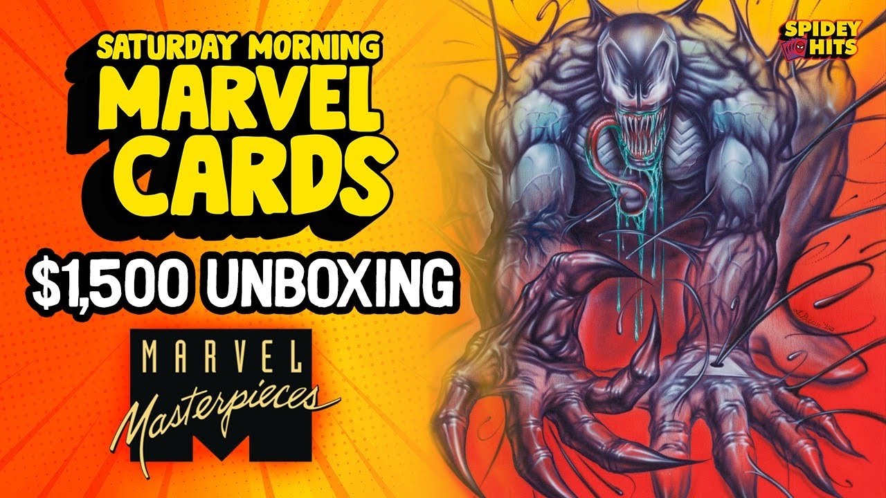 $1500 Box | 1995 Marvel Masterpieces | Saturday Morning Marvel Cards