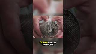 Strainer Cleaning is Easy in the Yard!