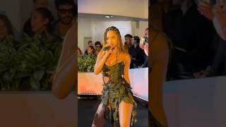 Tyla Performing Water In New York