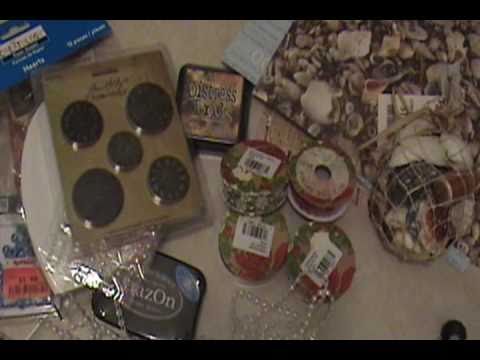 Michael's, JoAnn's and TJMaxx Scrapbooking Haul