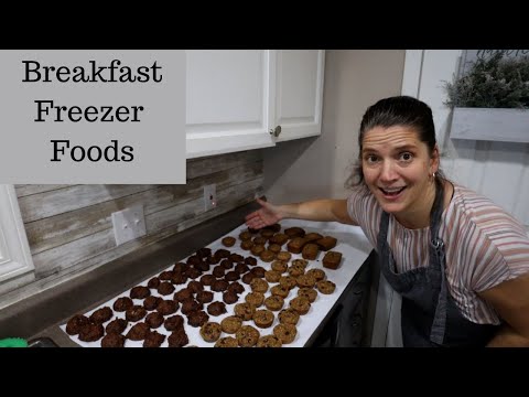 Batch cooking - Breakfast Freezer Making Day - haven't done this in a long time by amy maryon