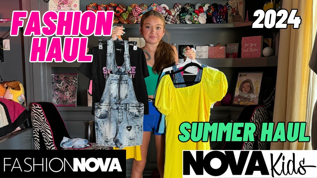 Check out my new 🤑🛍️🛒 Fashion Nova Kids Haul!!  Summer Collection 🌞😎 @FashionNova @fashionnovakids