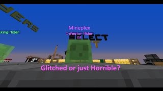 Block Hunt Infestor Kit :: Glitched or Horrible :: Mineplex