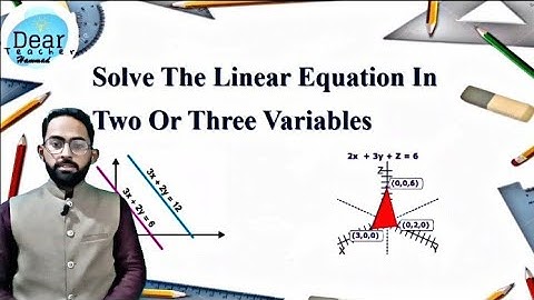 LINEAR EQUATION IN TWO OR THREE VARIABLES ||INVERSE MATRIX METHOD|| LECTURE 6|| DEAR TEACHER HAMMAD