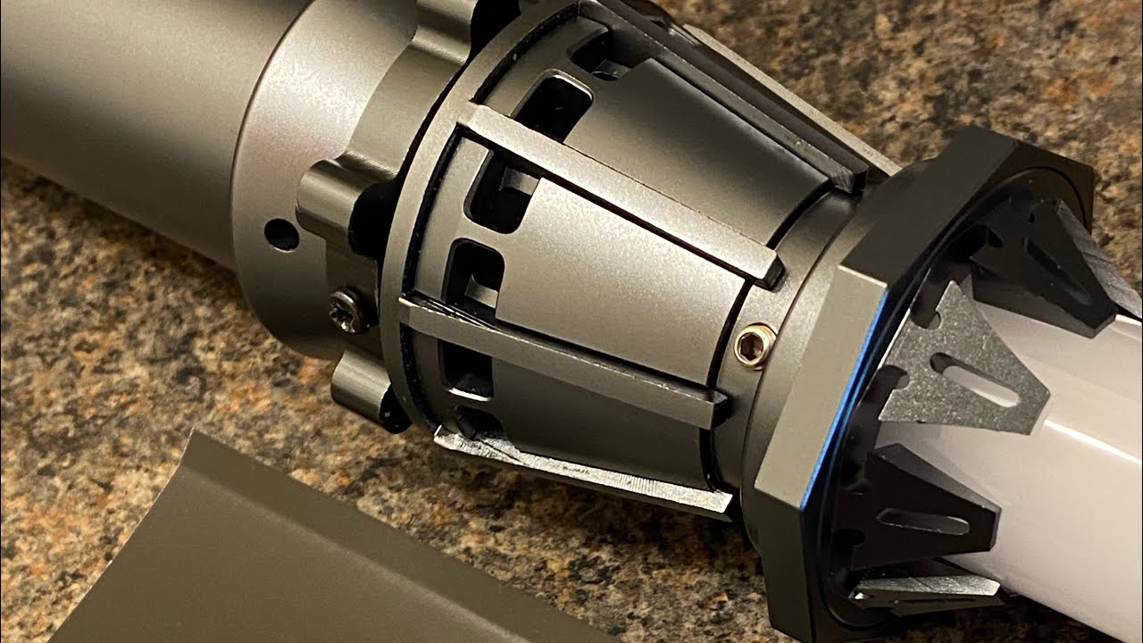 REY Lightsaber SCAVENGER - ES Sabers - LGT - Review - Proffie Pixel - Black Series Comparison!