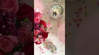 Birthday Bash || Decor, Flowers, Disco Ball
