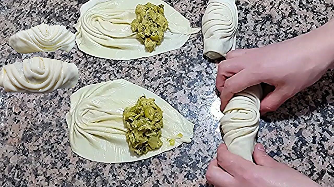 البرك التركي الجديد الي عامل ضجة في لعالم بعجينة رطبة وحشوة لذيييذة وكميةكثيرة