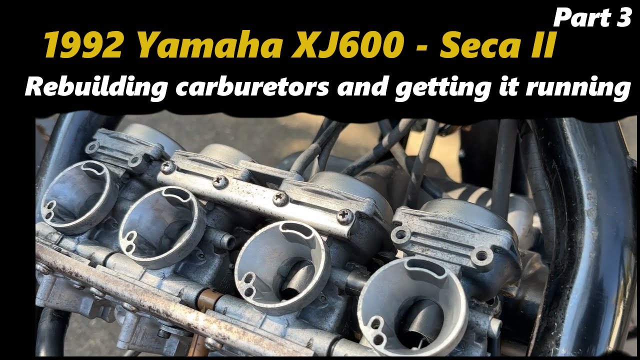 Проект Yamaha XJ600 Seca2 — время карбюратора — Часть 3