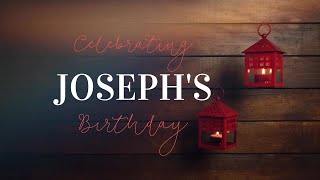Oh Yes, I Can Sing - 4K Happy Birthday Joseph Music Video Best Customized Birthday Name.