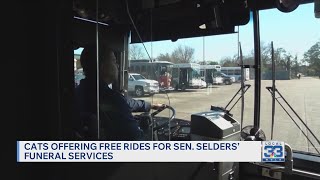 CATS offering free shuttle buses to Sen. Larry Selders’ funeral