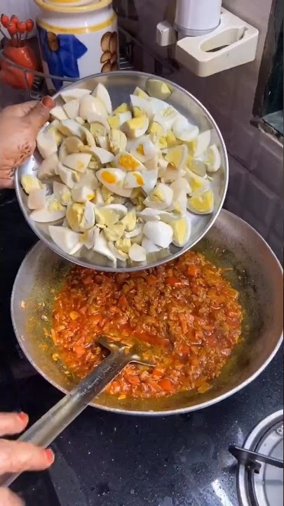 Anda Bhaji #youtubeshorts #shortsrecipe #trending #andabhaji