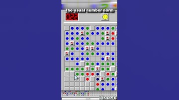 Minesweeper Iceberg - No Numbers #shorts  #minesweeper #iceberg #gaming #game #speedrunning