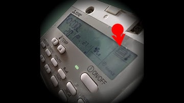 Mitsubishi Ductable AC How To Set Room Temperature sensor in Thermostat (PAR 21 MAA thermostat)
