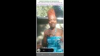Celebrity Collaboration gives freedom to be Phenomenal - Weedy Words of Wisdom No 3 Profile