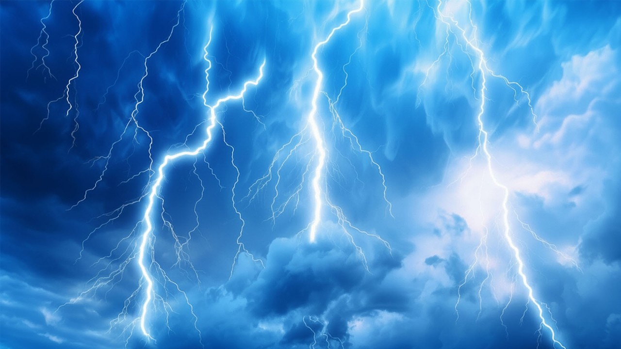 10 Hours EPIC THUNDER & RAIN ⚡ Rainstorm Sounds For Relaxing⚡ White Noise Focus or Sleep#rainsounds