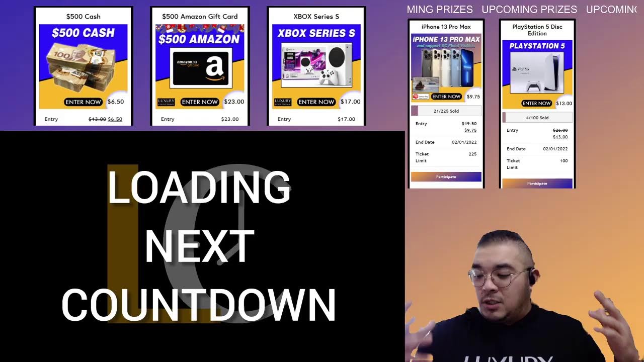 Luxury Countdown Community Competition Event