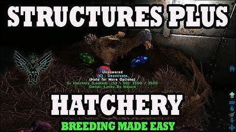 Ark: Structures Plus Tutorial - Hatchery - Breeding Made Easy