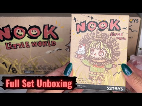 Nook Little World 52Toys Full Set Unboxing - YouTube