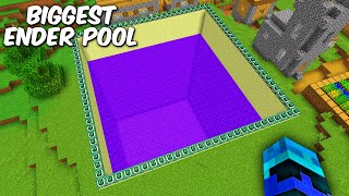 I found biggest Ender Square Pool in Minecraft! It leads me to...?