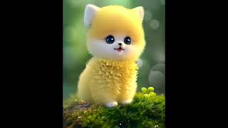 گربه ناز و خوشگل کارتونی 🥰😍 Cute and beautiful cartoon cat 😍😍 #love #cat #kitten screenshot 4